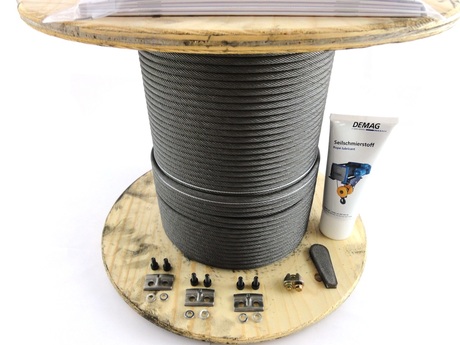 DEMAG Wire rope set P 100 6,5H 7 41 20,2m